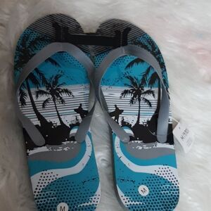 Flip Flops Blue  Hawaiian Flip-flops‎ Flops 9/10